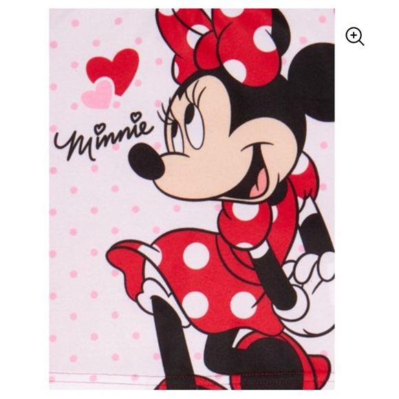 NEW Disney Jr MInnie Mouse 2pc Pajama Set - Picture 3 of 3